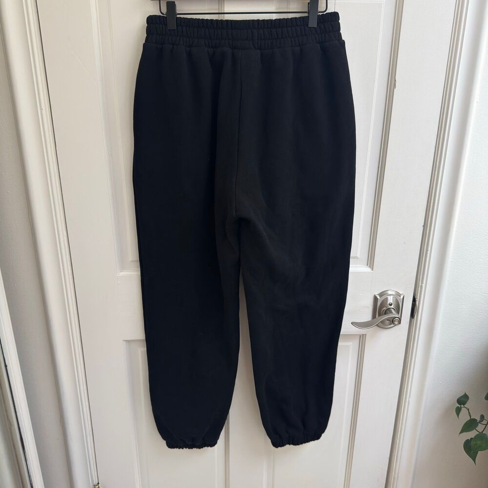 Comfrt Tranquil Jogger Oversized Sweatpants in Obsidian Black Size Large - Picture 6 of 12